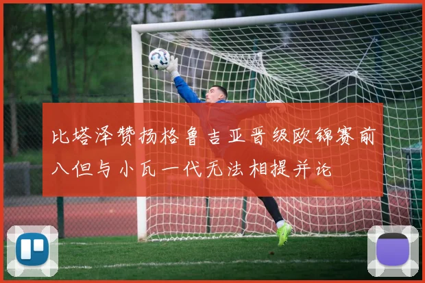 比塔泽赞扬格鲁吉亚晋级欧锦赛前八但与小瓦一代无法相提并论